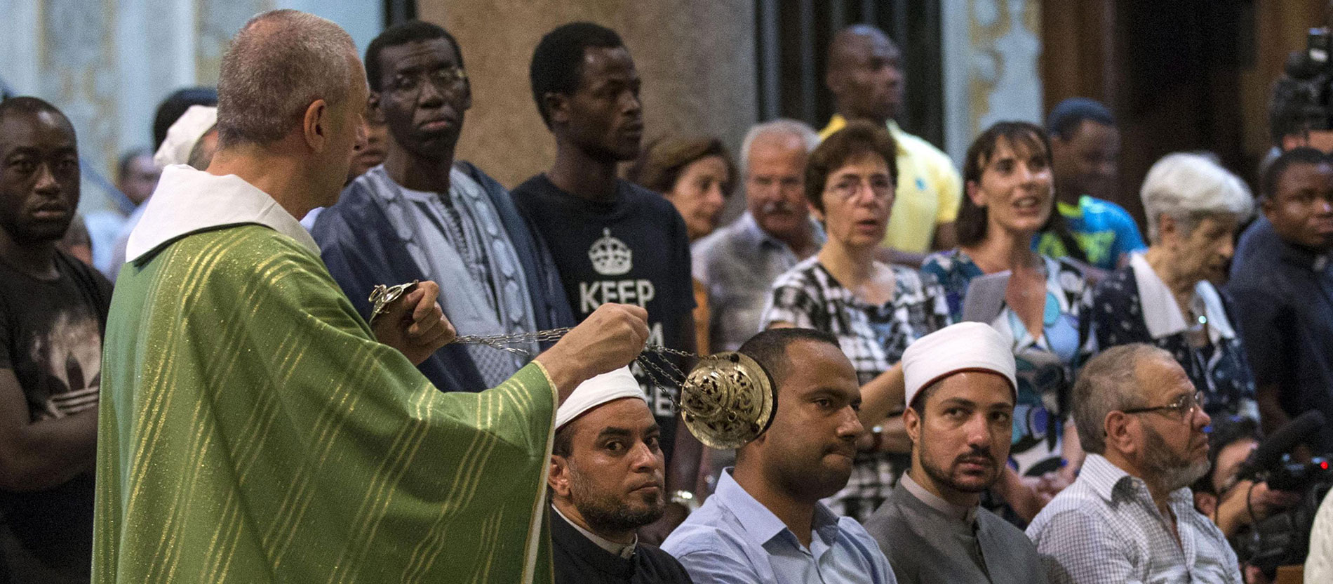 Gedenken an Jacques Hamel in Rom