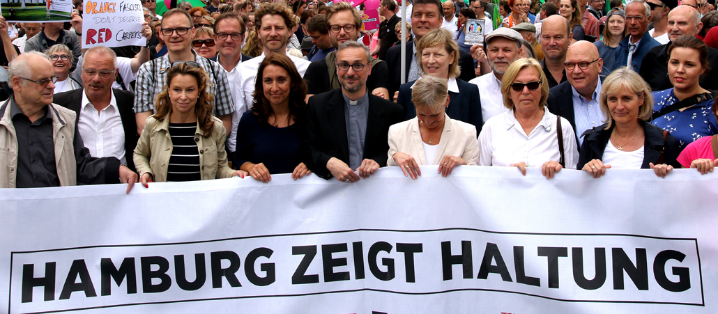 G20: Kirchen verurteilen die Ausschreitungen
