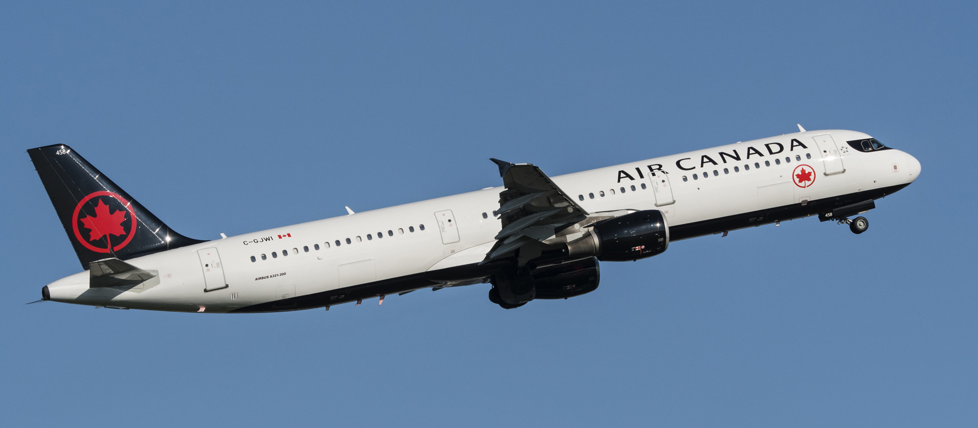 Ein Airbus A321 von Air Canada