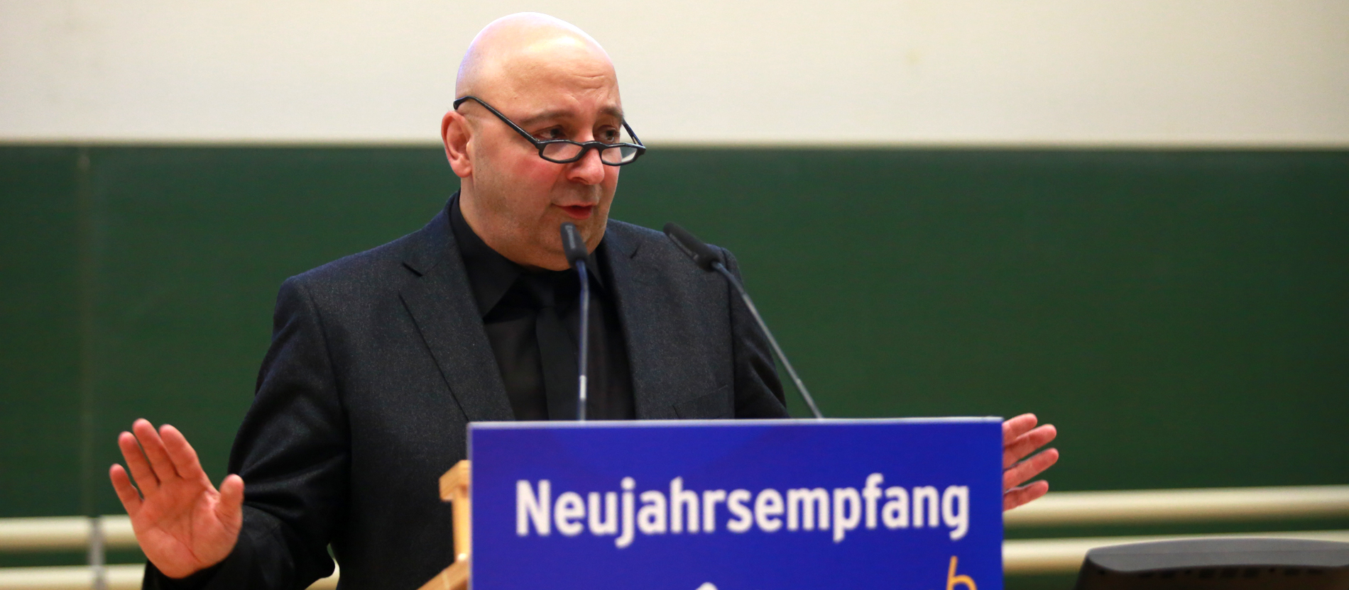 Der Religionssoziologe Armin Nassehi spricht beim Neujahrsempfang des Erzbistums Bamberg 2016.