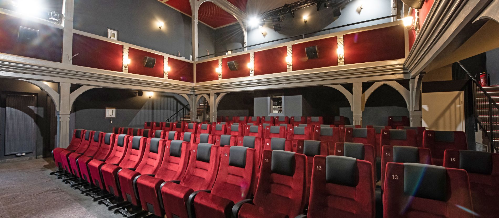 Kirchensaal der ehemaligen Baptistenkirche in Goettingen.