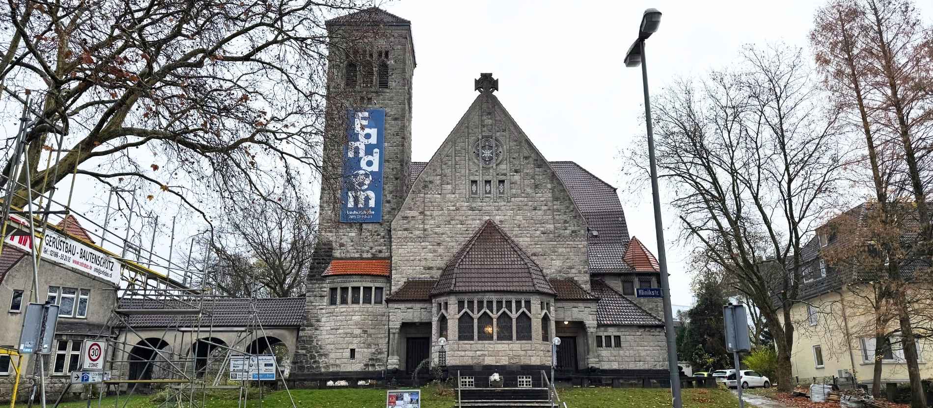 Der "FanDom" ist in der Lutherkirche am Stadtpark in Bochum zu Hause.