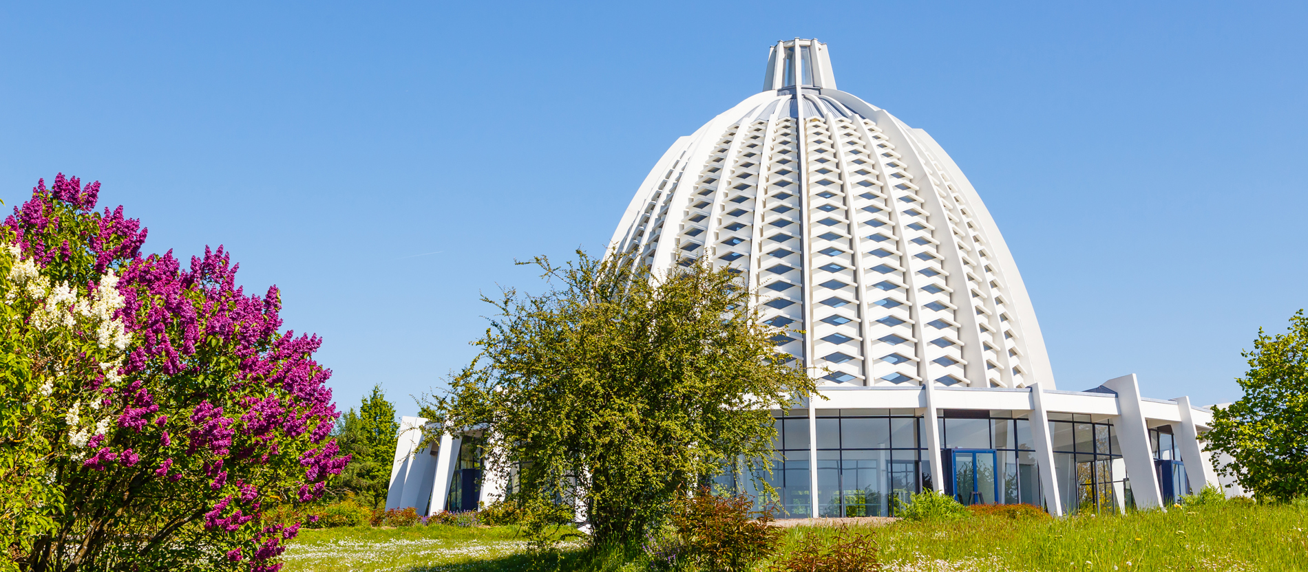 Der Bahai-Tempel in Langenhain in Hofheim am Taunus.