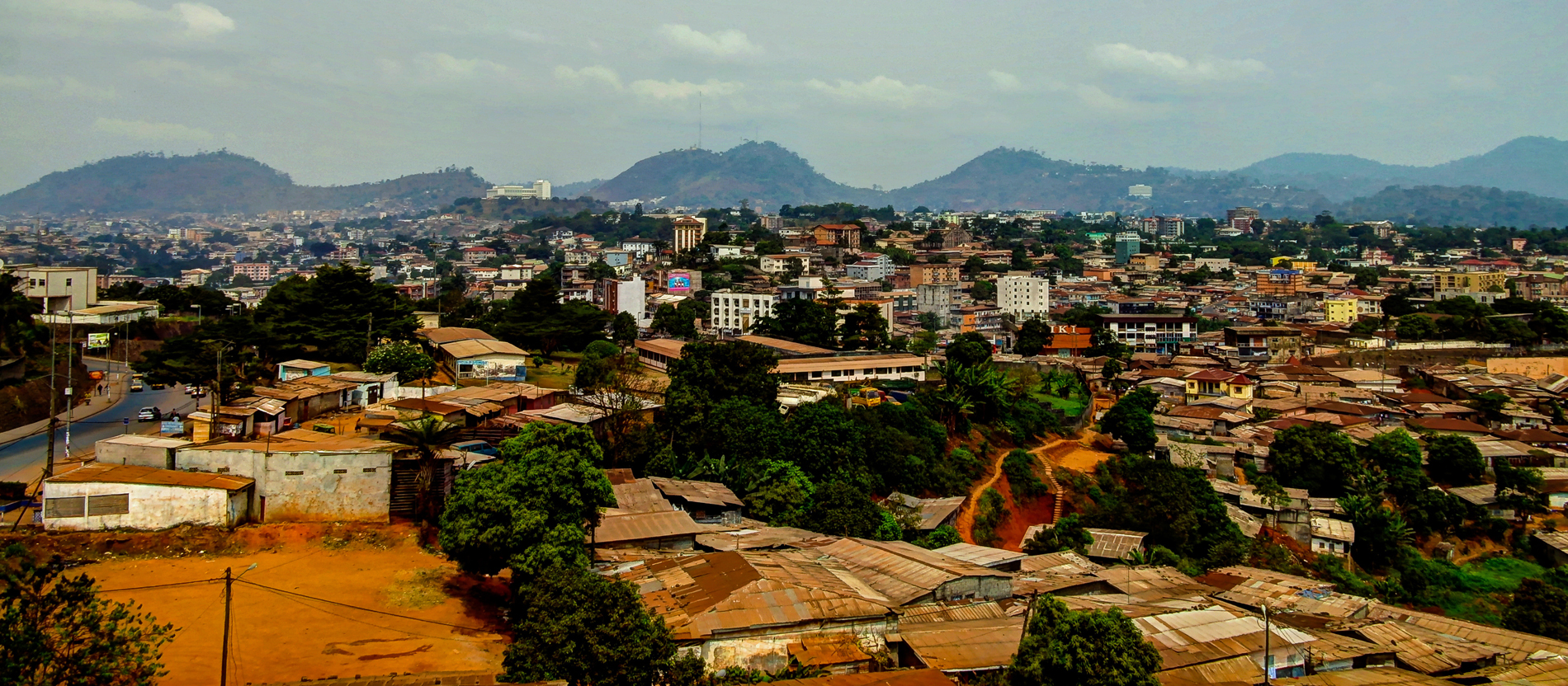 Panorama von Yaounde