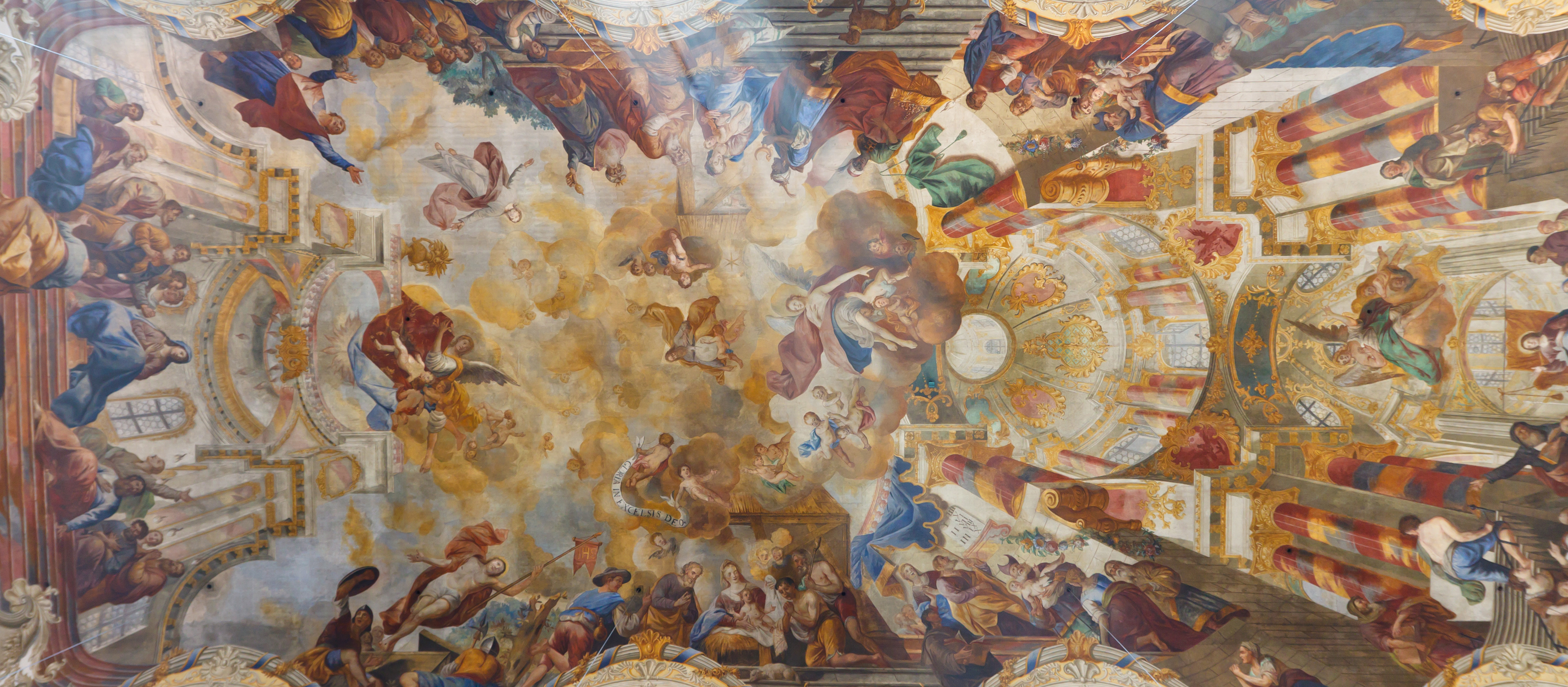 barockes Deckengemälde