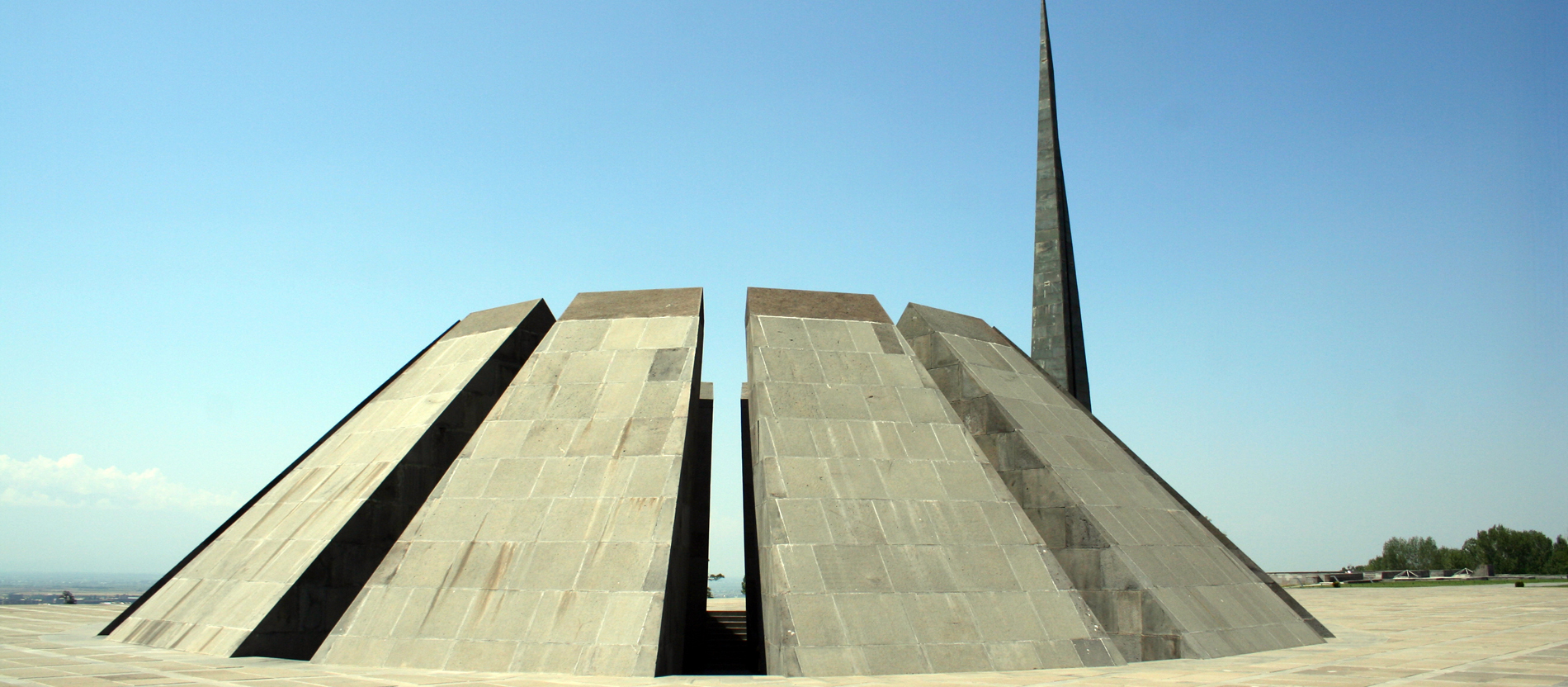 Das Genozid-Denkmal in Armenien.