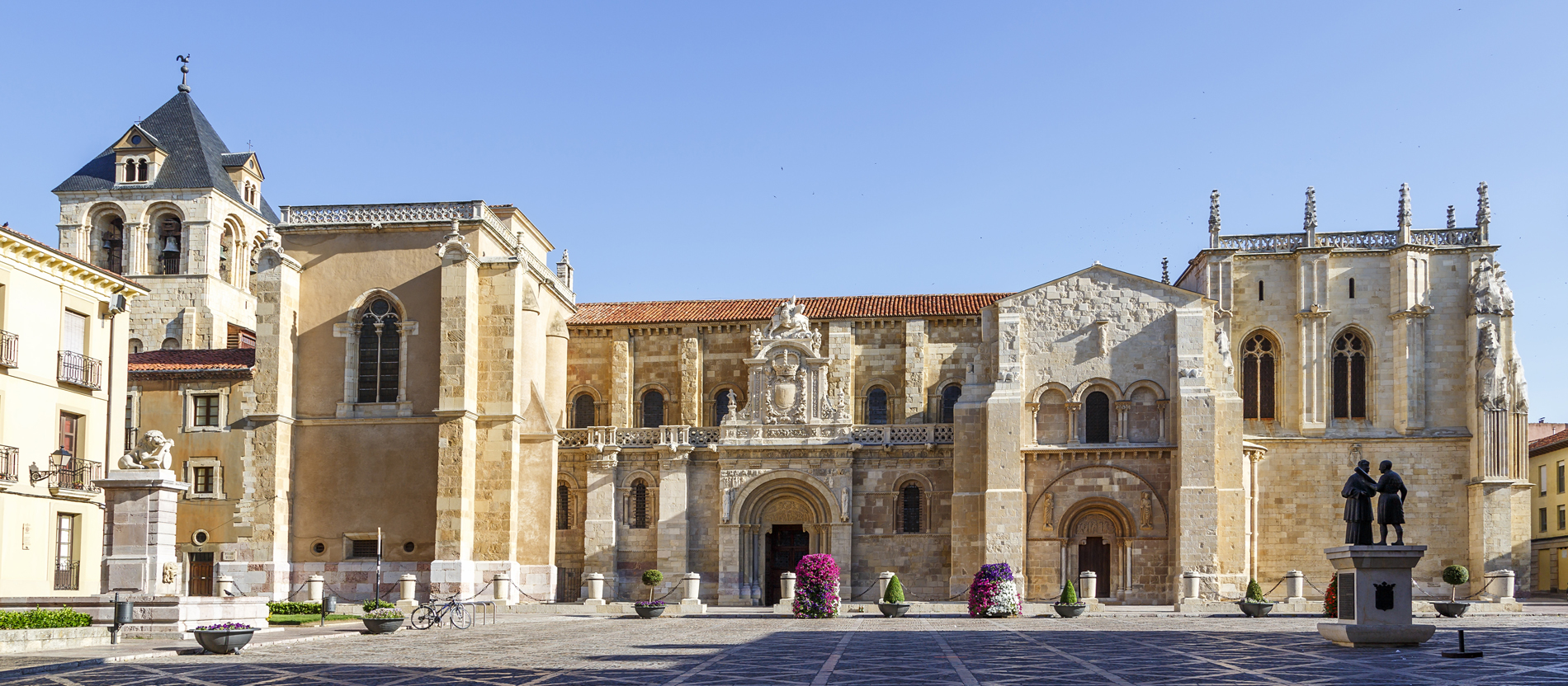 Die Isidor-Basilika im spanischen León