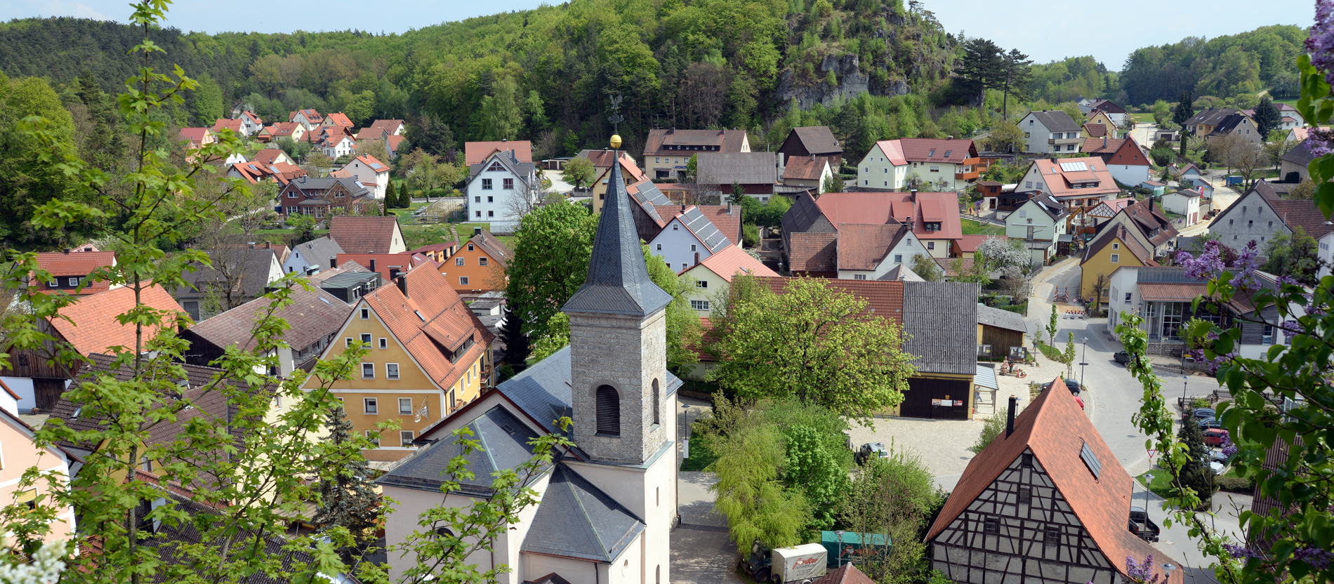 Der mittelfränkische Ort Hartenstein.