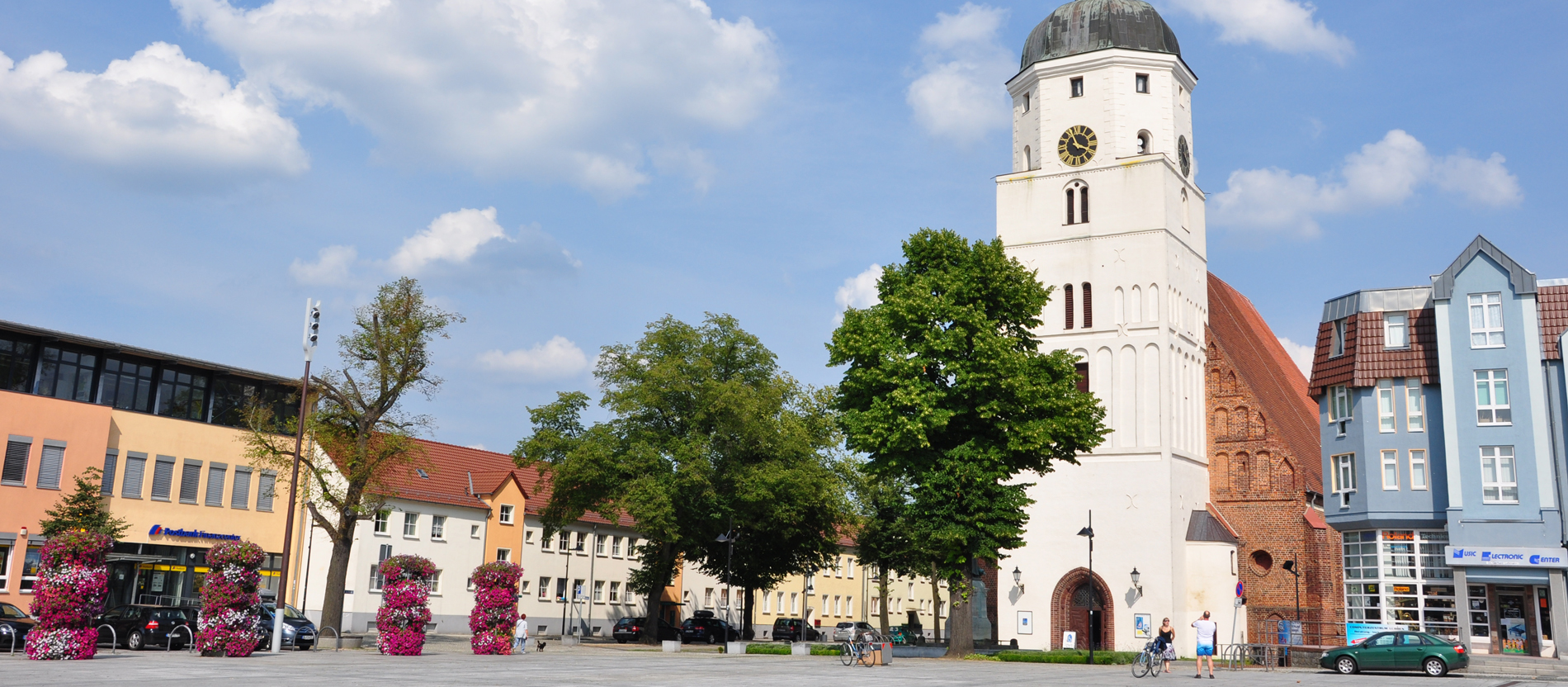 Die Paul-Gerhardt-Kirche in Lübben.