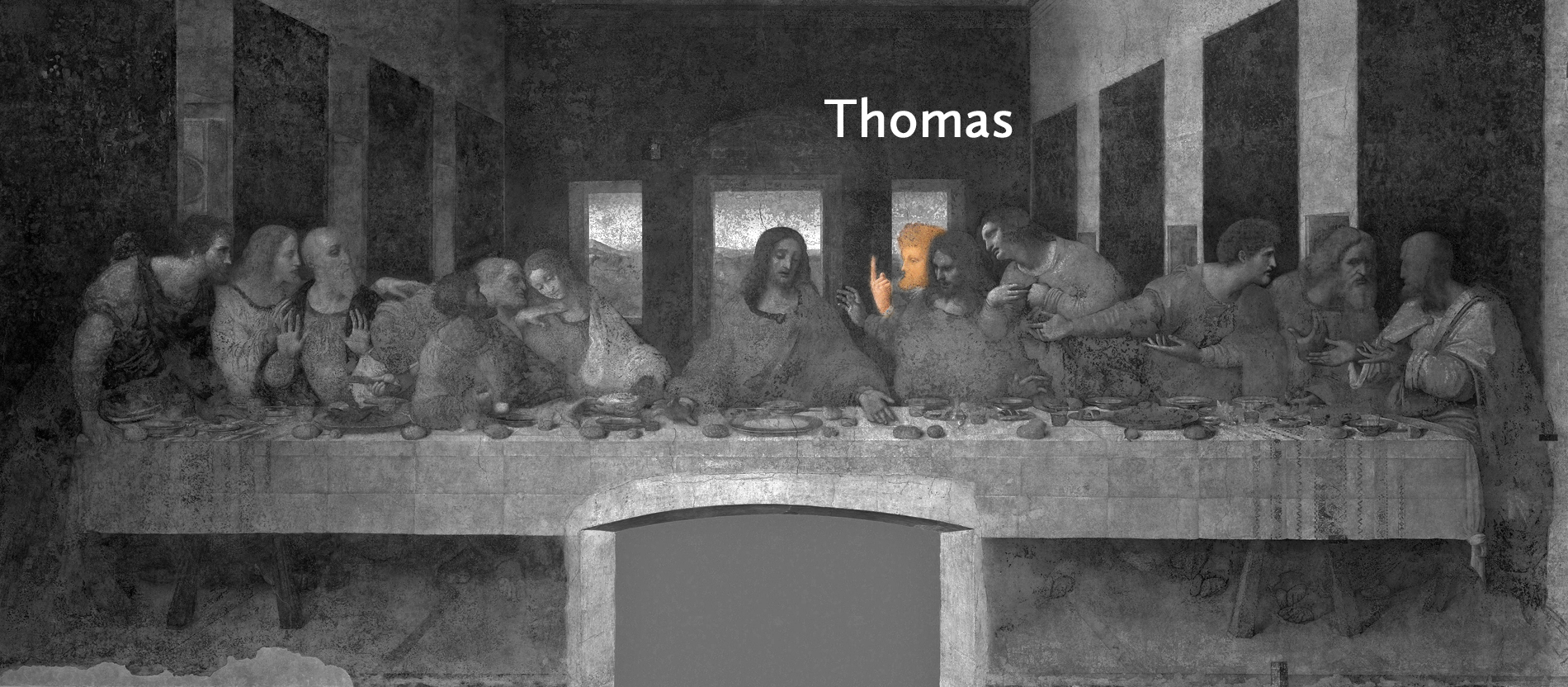 Thomas ist der Zweifler unter den Aposteln. Er wird in allen vier Evangelien erwähnt, doch seinen unrühmlichen Beinamen als 