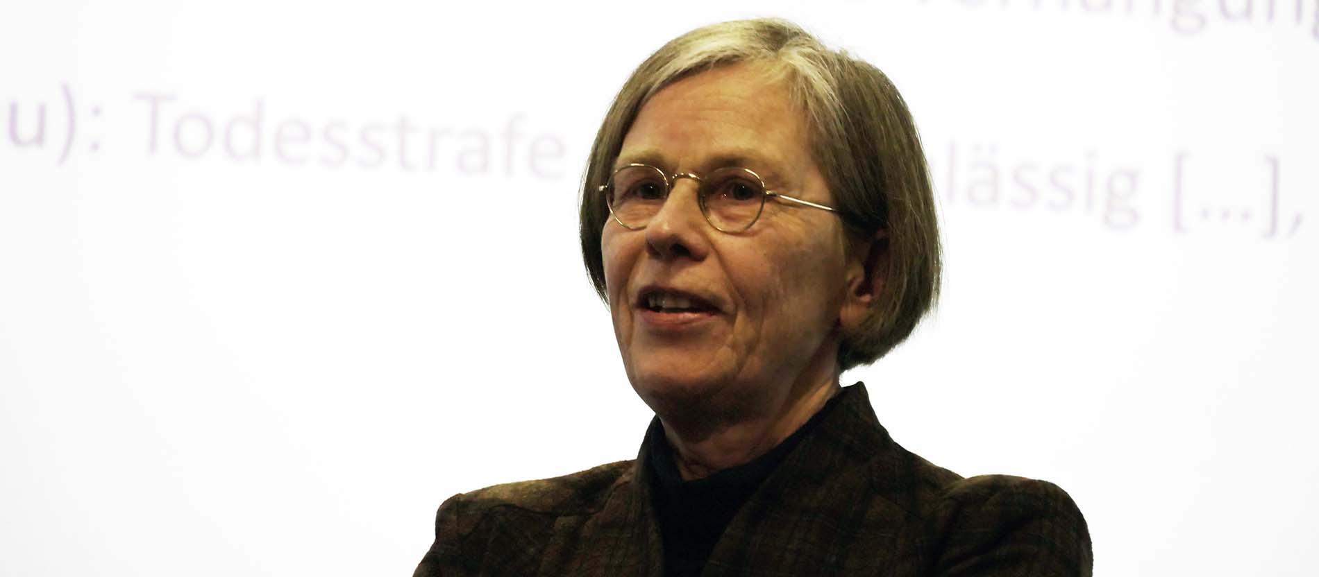 Die Sozialethikerin Marianne Heimbach-Steins