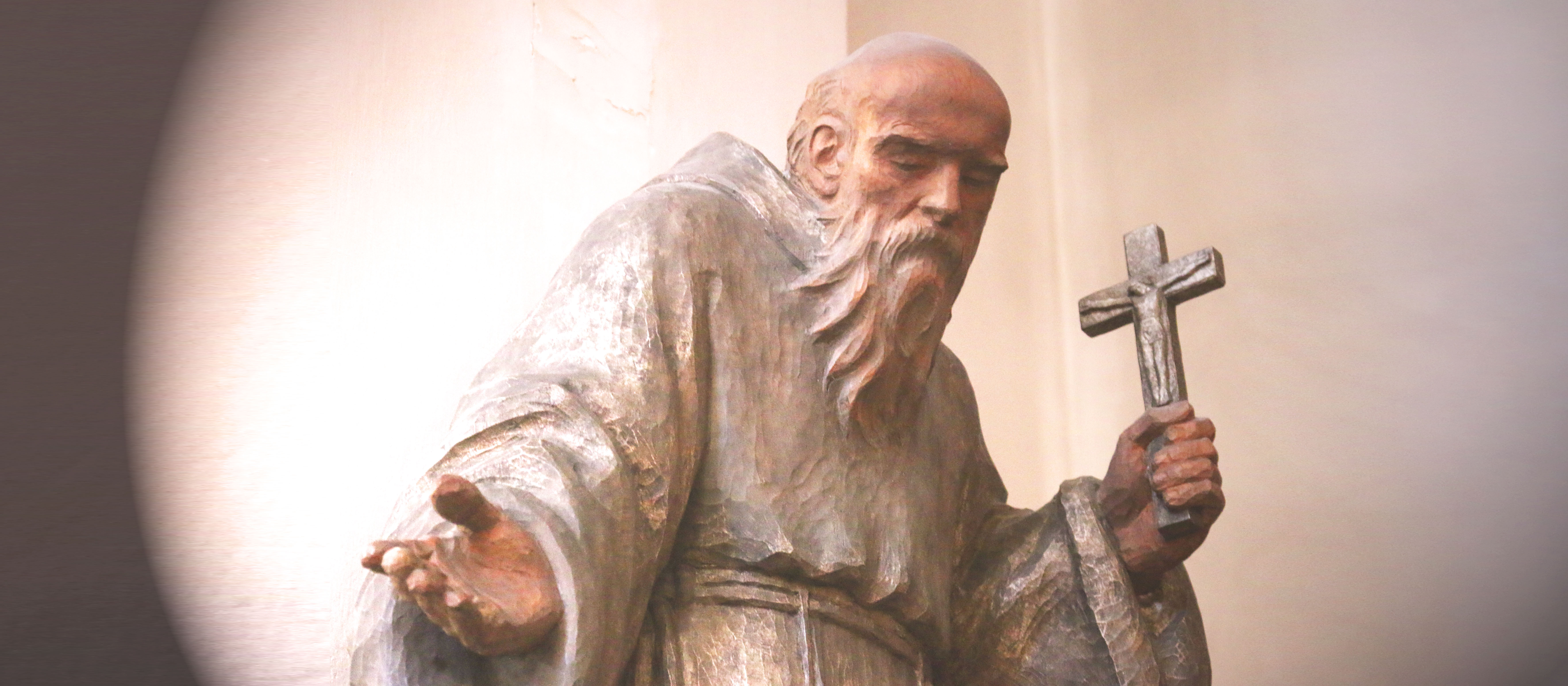 Statue von Bruder Konrad von Parzham aus dem Passauer Dom