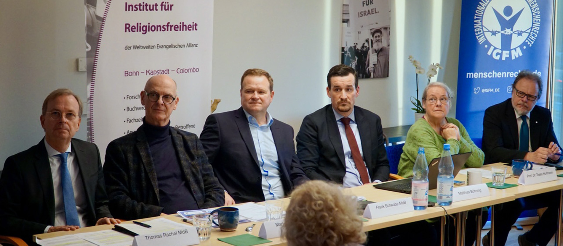 Pressekonferenz zur Vorstellung des Jahresberichts Religionsfreiheit
