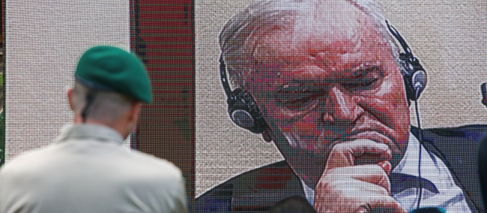 Kriegsverbrecher Ratko Mladić beim Strafgerichtshof