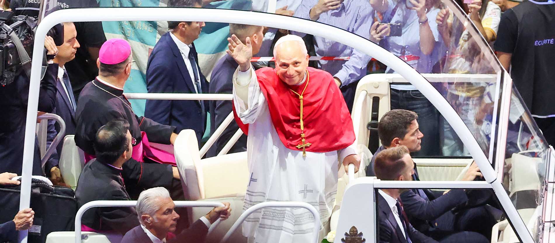 Papst Leo XIV. in Frankreich