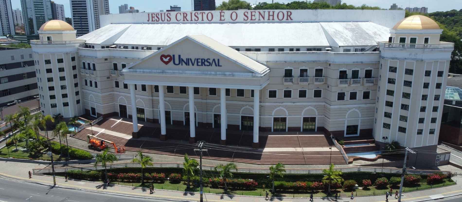 Eine Freikirche in Salvador da Bahia in Brasilien