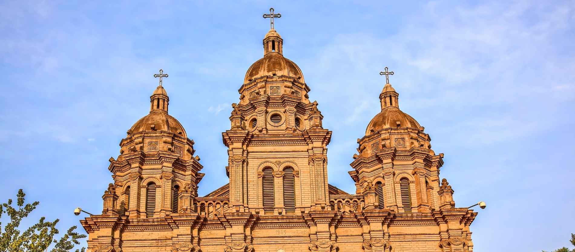 Die St.-Josefs-Kathedrale in der chinesischen Hauptstadt Peking.