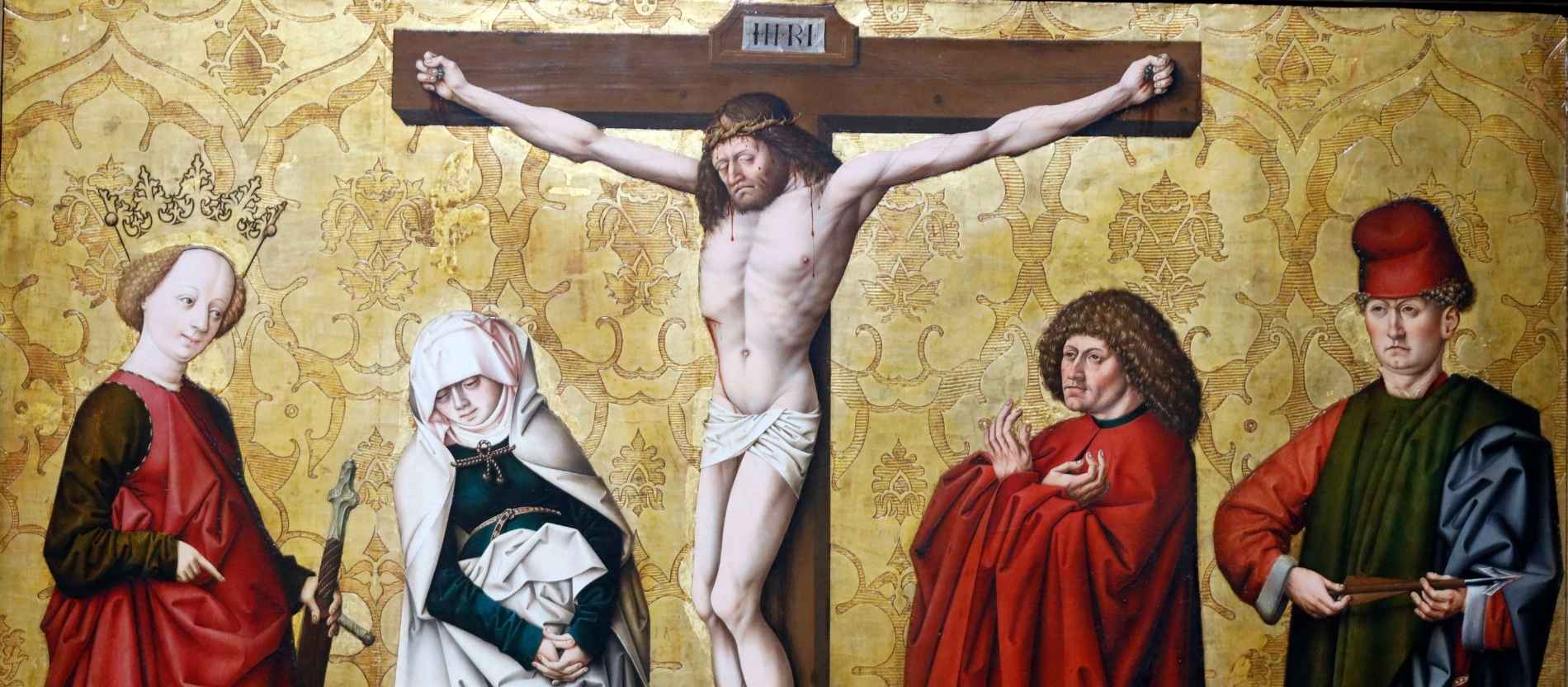 Darstellung der Kreuzigung von Jesus Christus