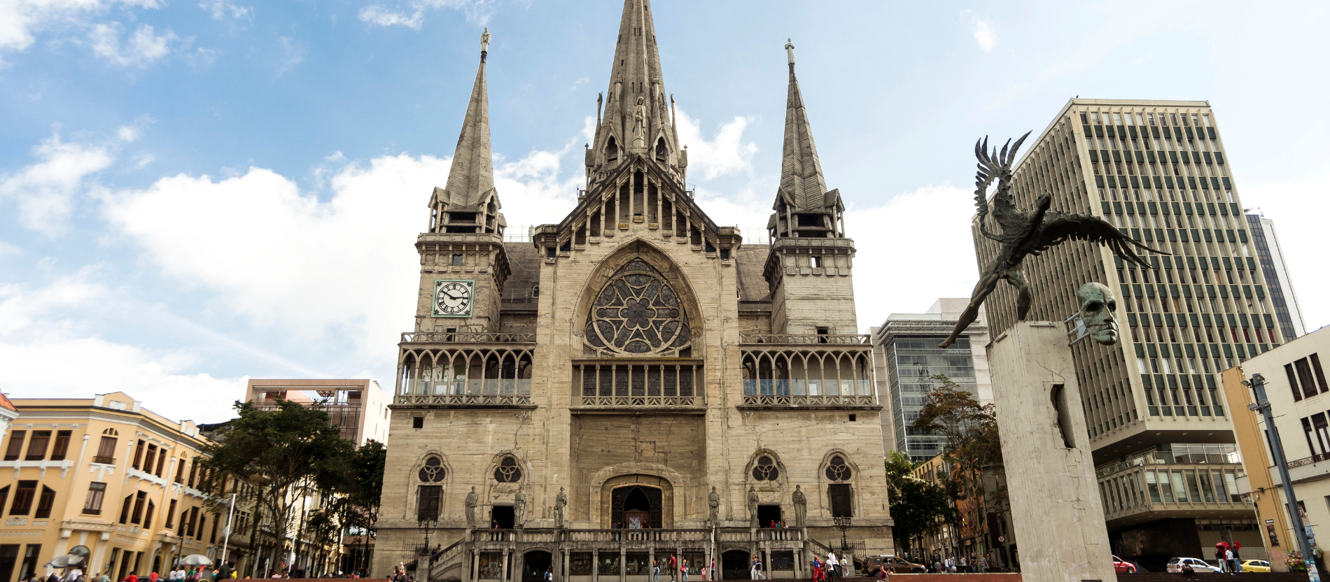 Die Kirche Unsere Lieben Frauen vom Rosenkranz in Manizales, Kolumbien