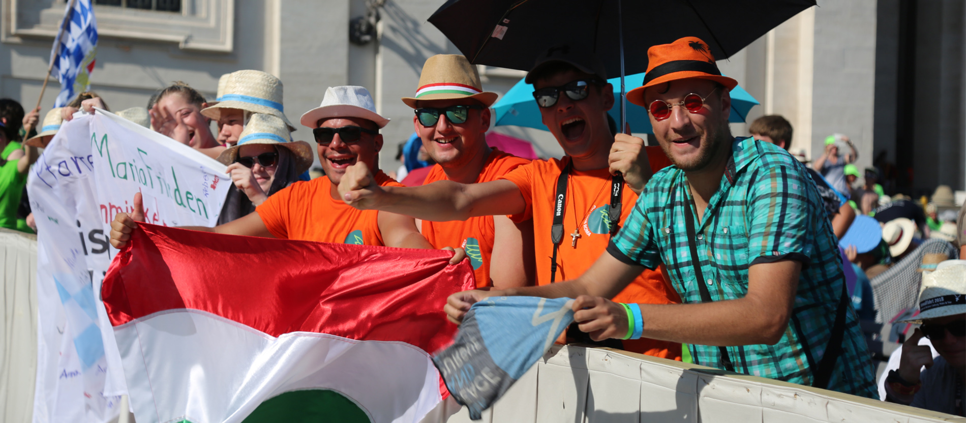 Auch Ministranten aus Italien nahmen an der 12. internationalen Ministrantenwallfahrt teil.