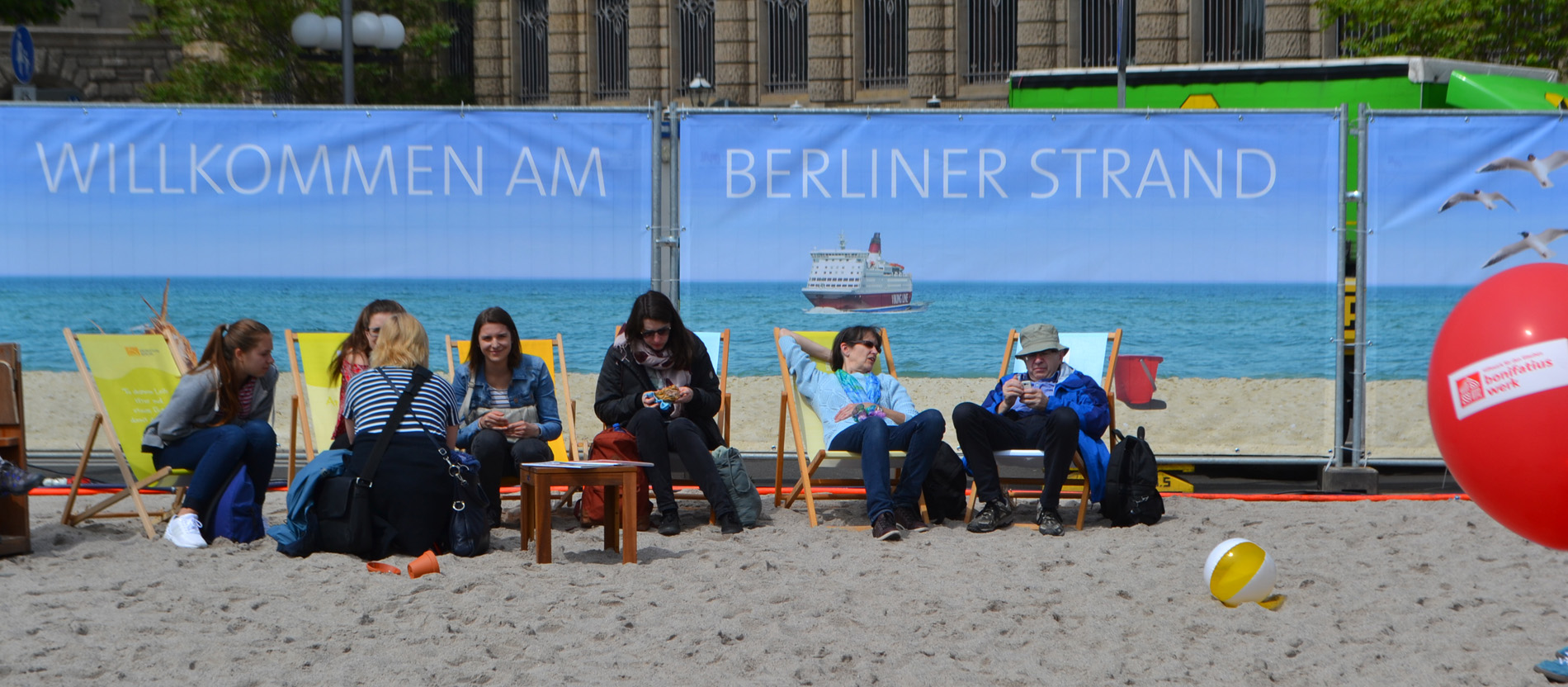 Stand des Erzbistum Berlin beim Katholikentag in Leipzig.