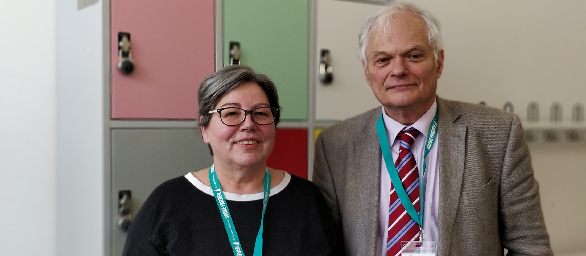 Renate Göckler-Timoschenko und ihr Mann Alexander Timoschenko