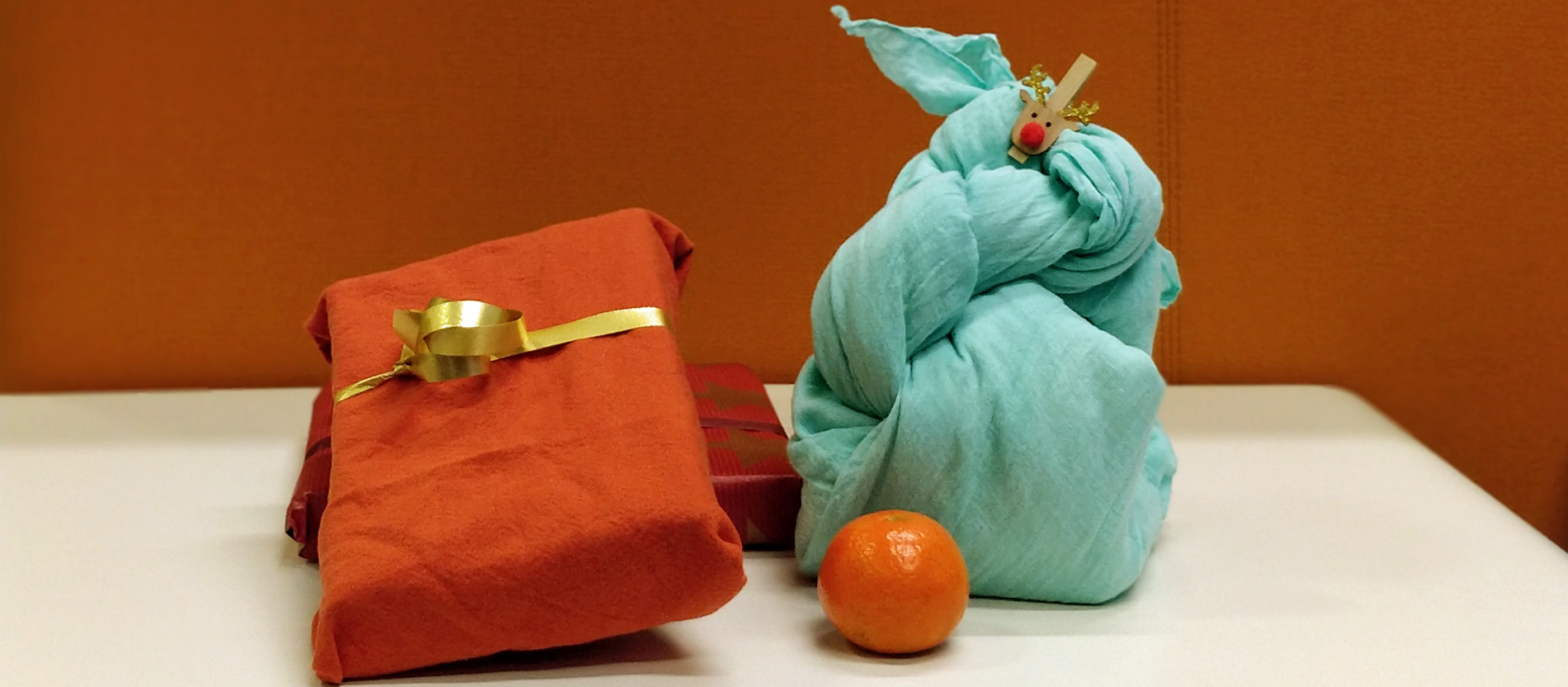 Furoshiki als Alternative zum Geschenkpapier