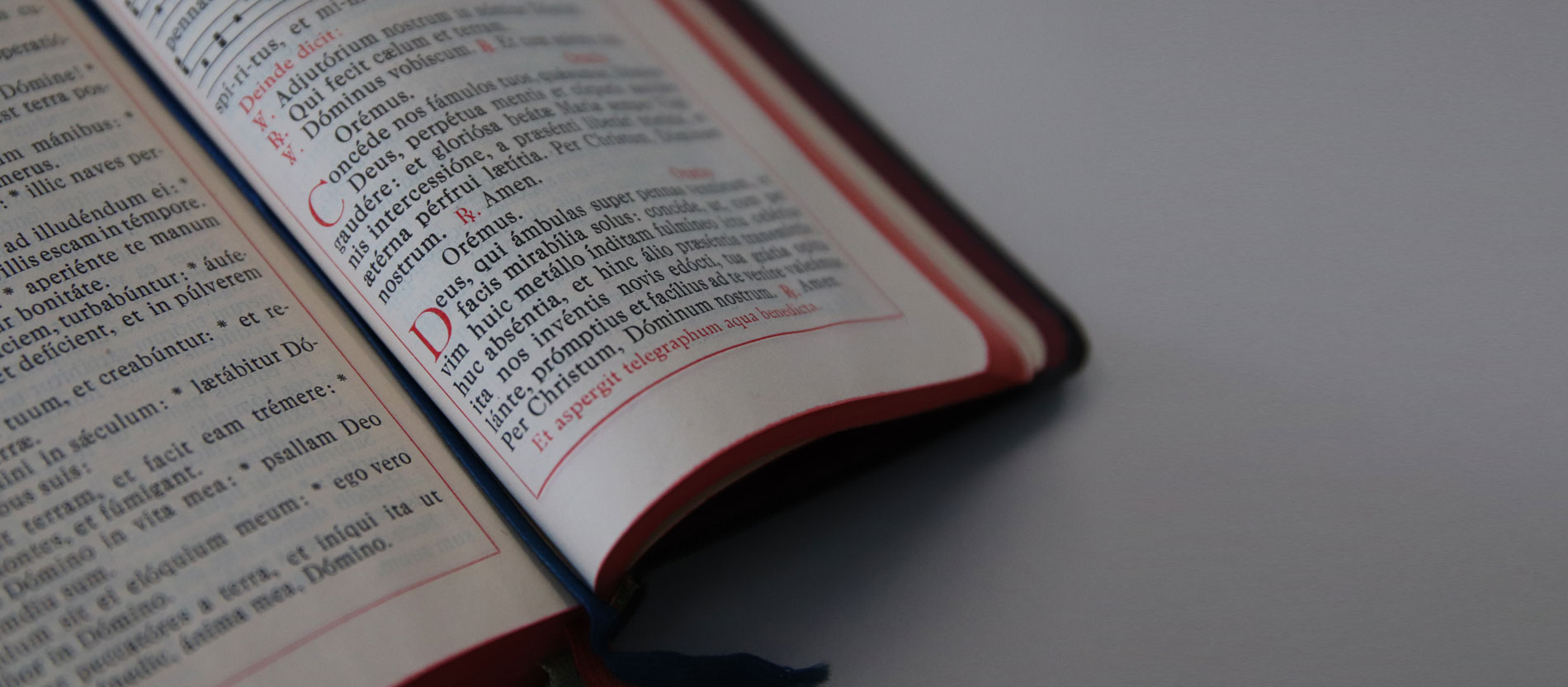 Die Segnung eines Telegraphen im Rituale Romanum
