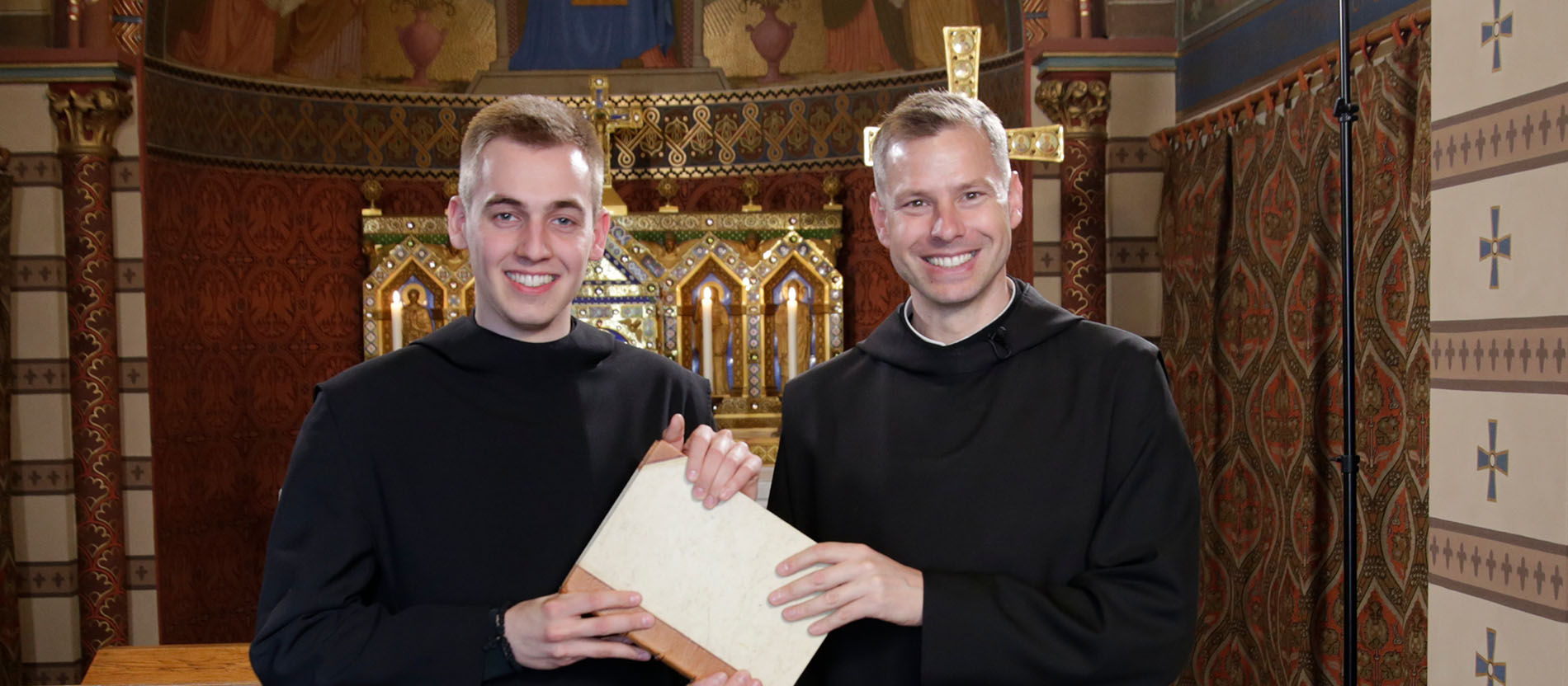 Pater Philipp und Bruder Lukas