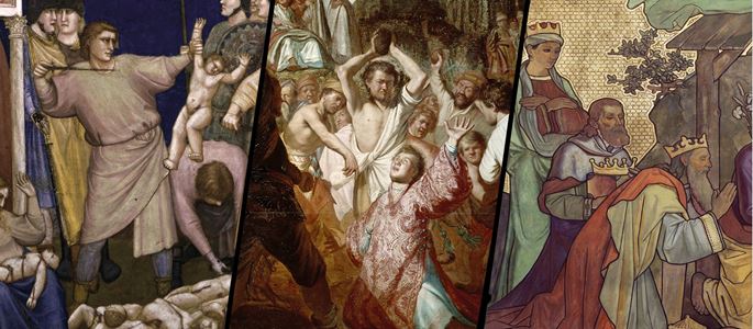 Fest der unschuldigen Kinder, heiliger Stephanus und Dreikönigstag