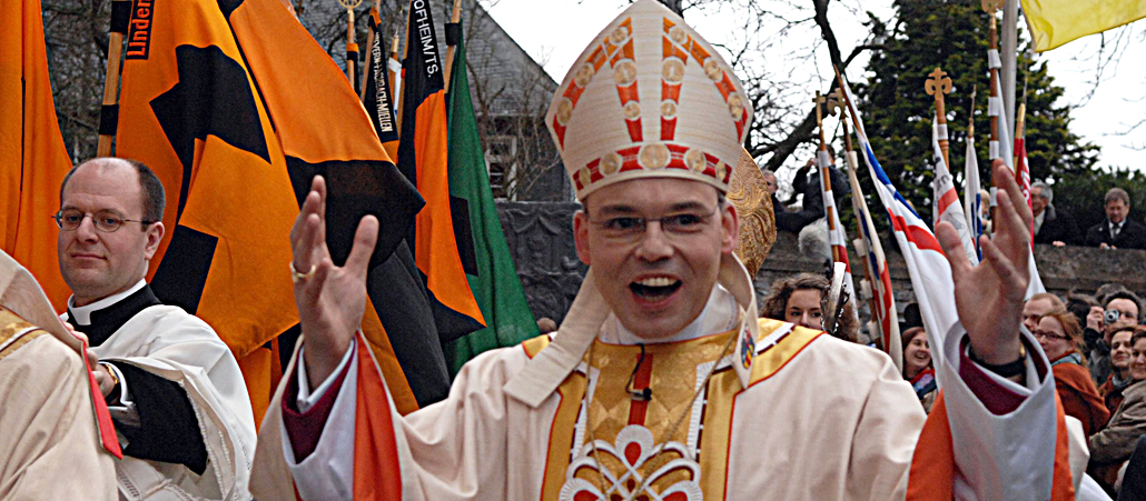 Amtseinführung von Bischof Franz-Peter Tebartz-van Elst im Bistum Limburg mit einem Festgottesdienst am 20. Januar 2008. 