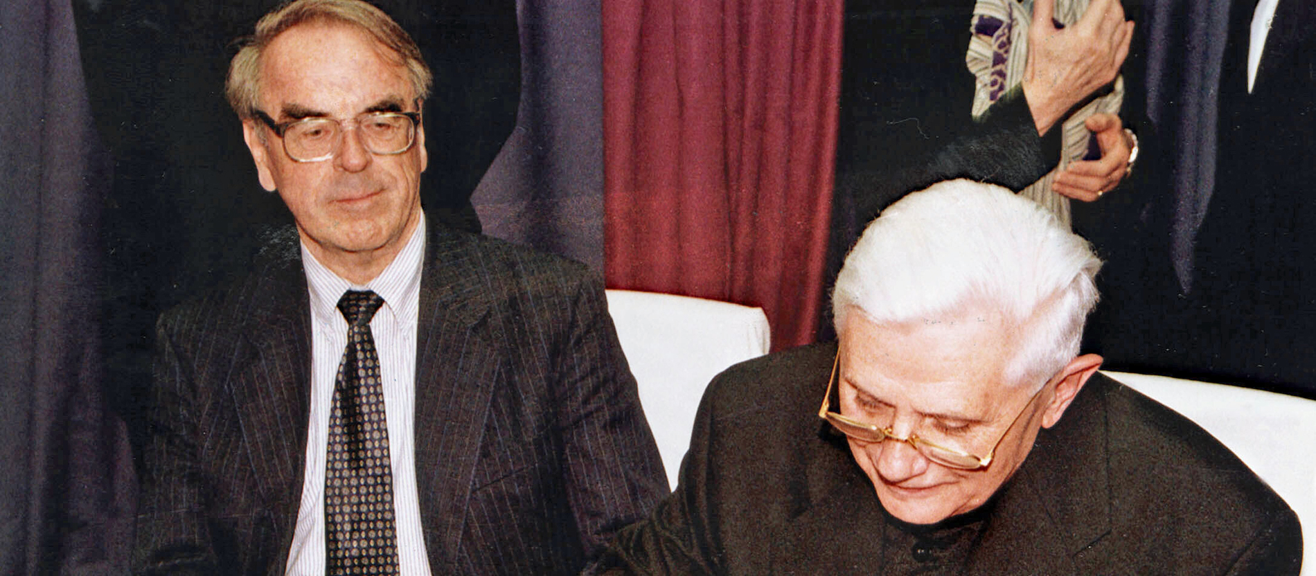 Joseph Ratzinger und Jürgen Moltmann
