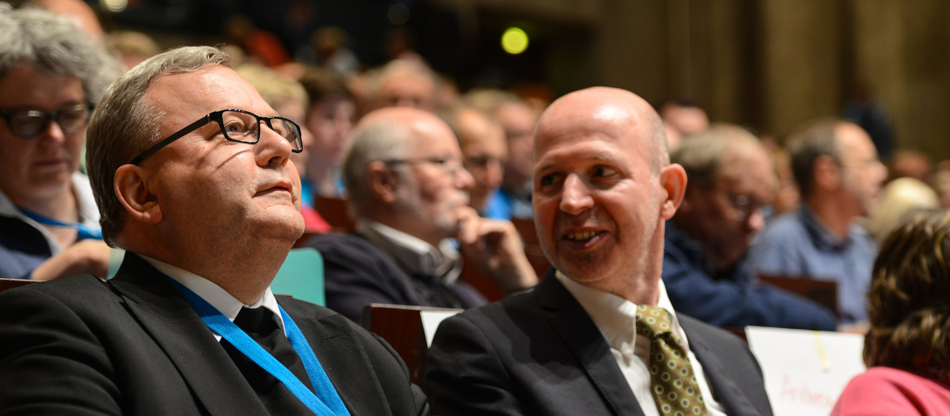 Bischof Franz-Josef Bode und Moraltheologe Stephan Goertz
