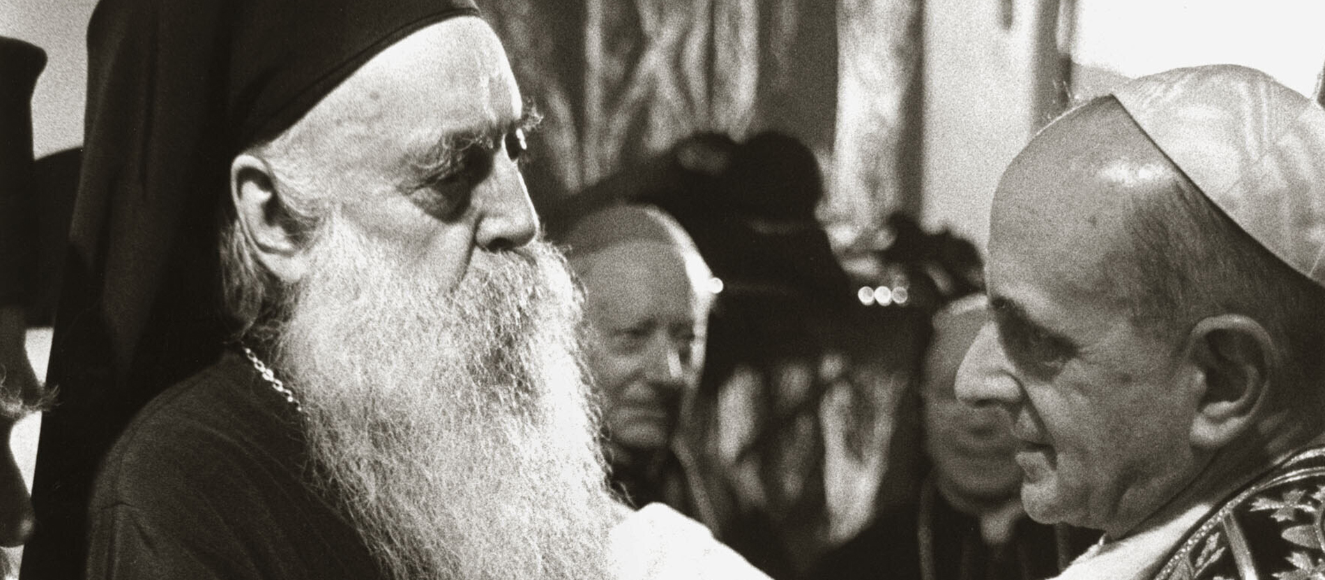 Athenagoras I. und Papst Paul VI.