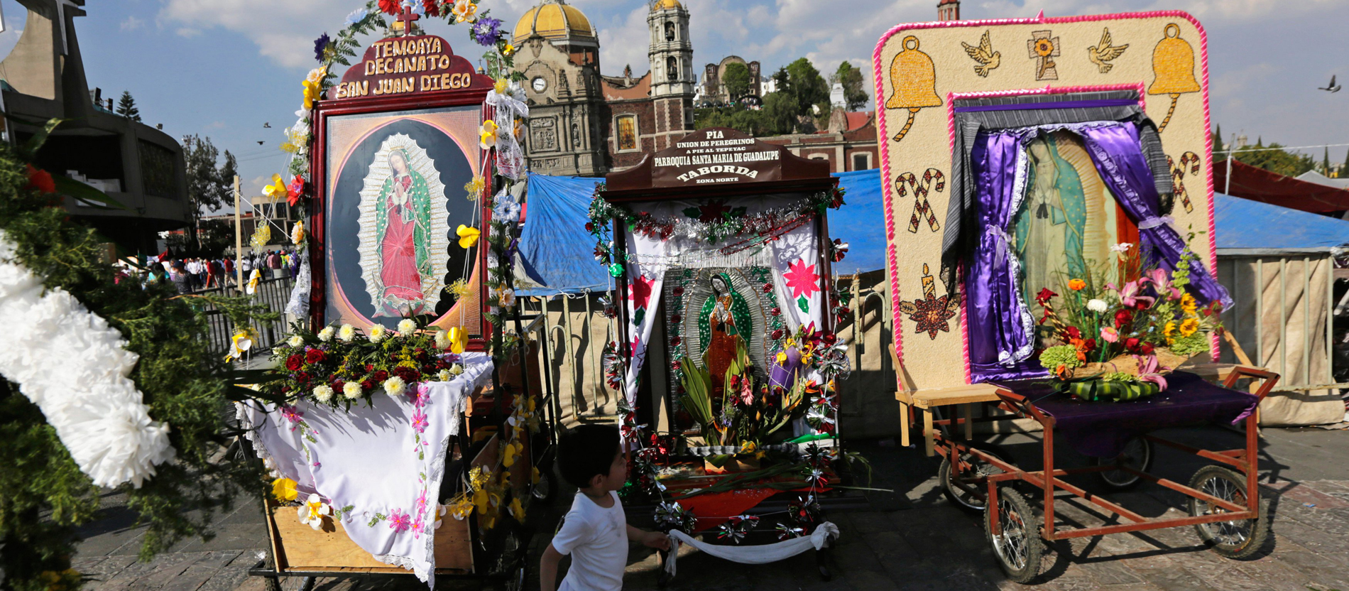 Marienwallfahrt in Mexiko.