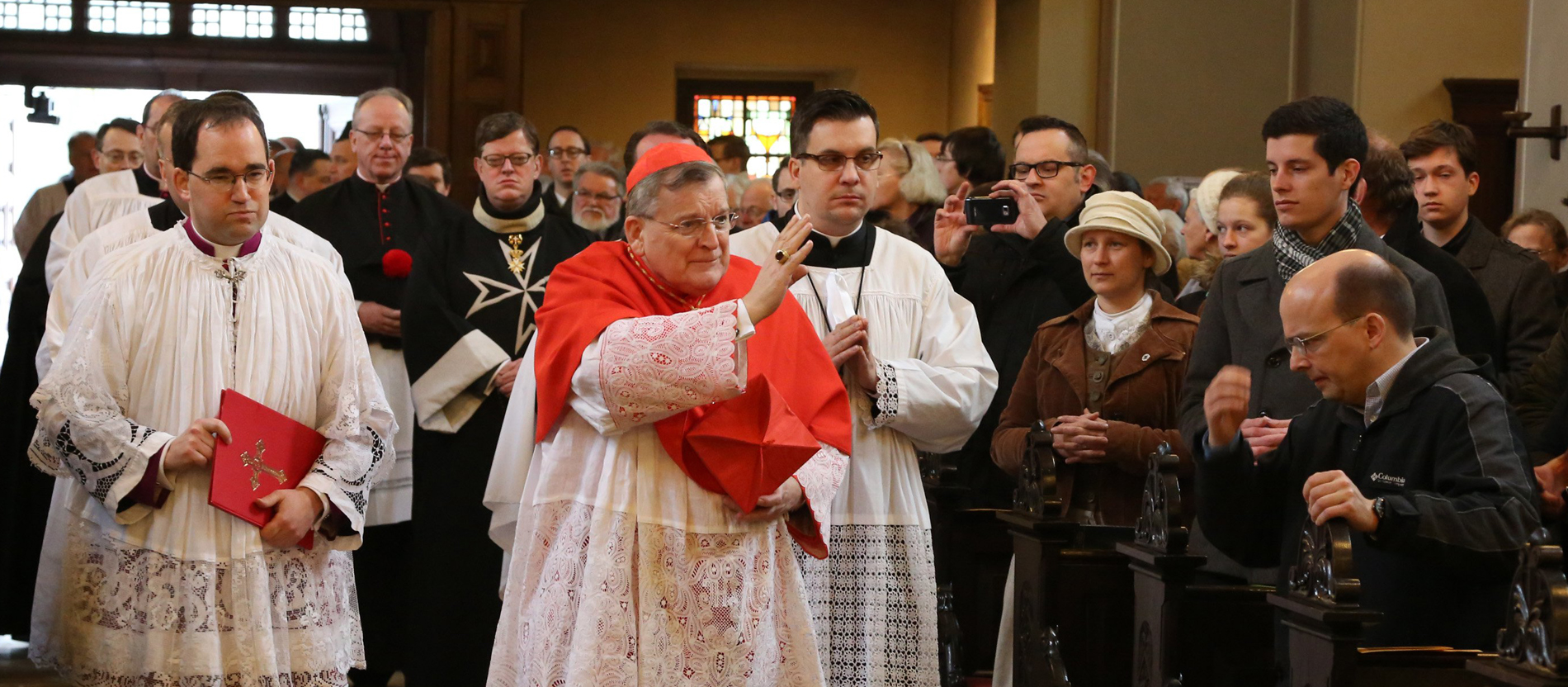 Papst Franziskus ernannten den US-Kardinal Raymond Leo Burke im Jahr 2014 zum Kardinalpatron des Souveränen Malteserordens.