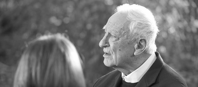 Luigi Bettazzi, emeritierter Erzbischof von Ivrea