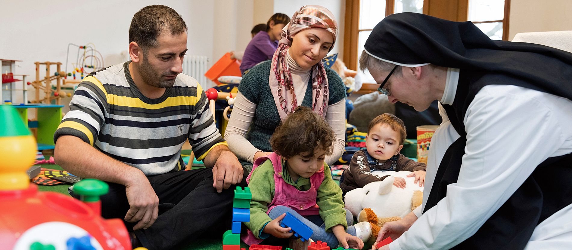 Das leistet die Kirche in der Flüchtlingshilfe