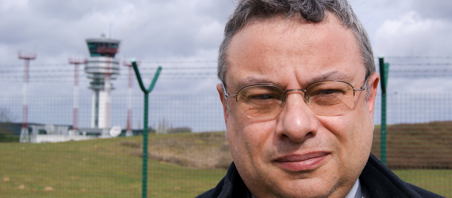 Michel Gaillard, Seelsorger am Flughafen von Brüssel.