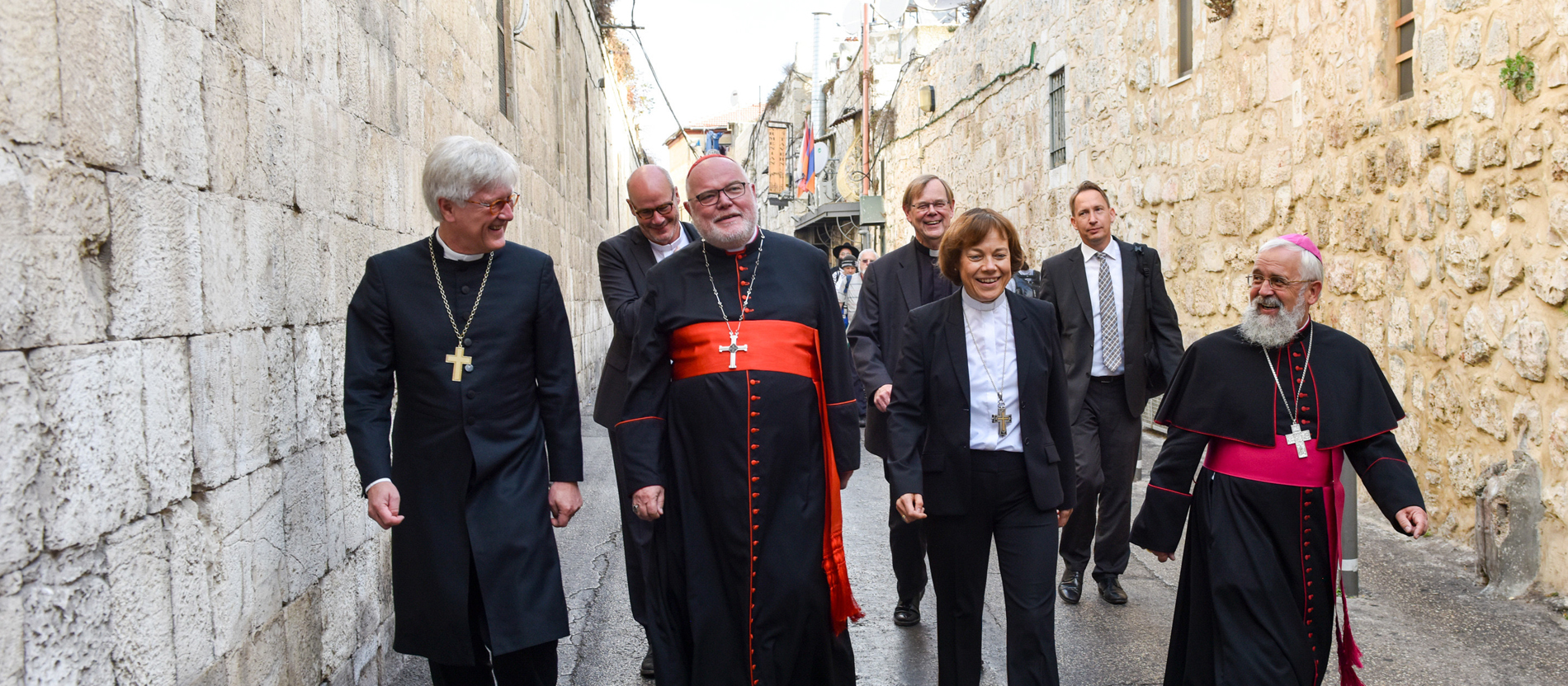 Ökumenische Pilgerreise in Jerusalem