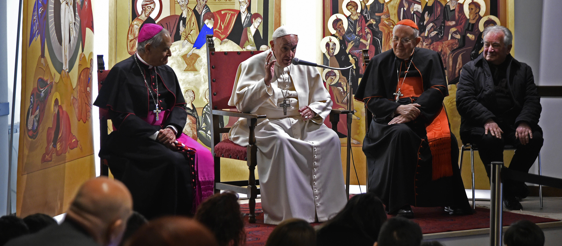 Der Papst besucht seine Pfarreien wieder