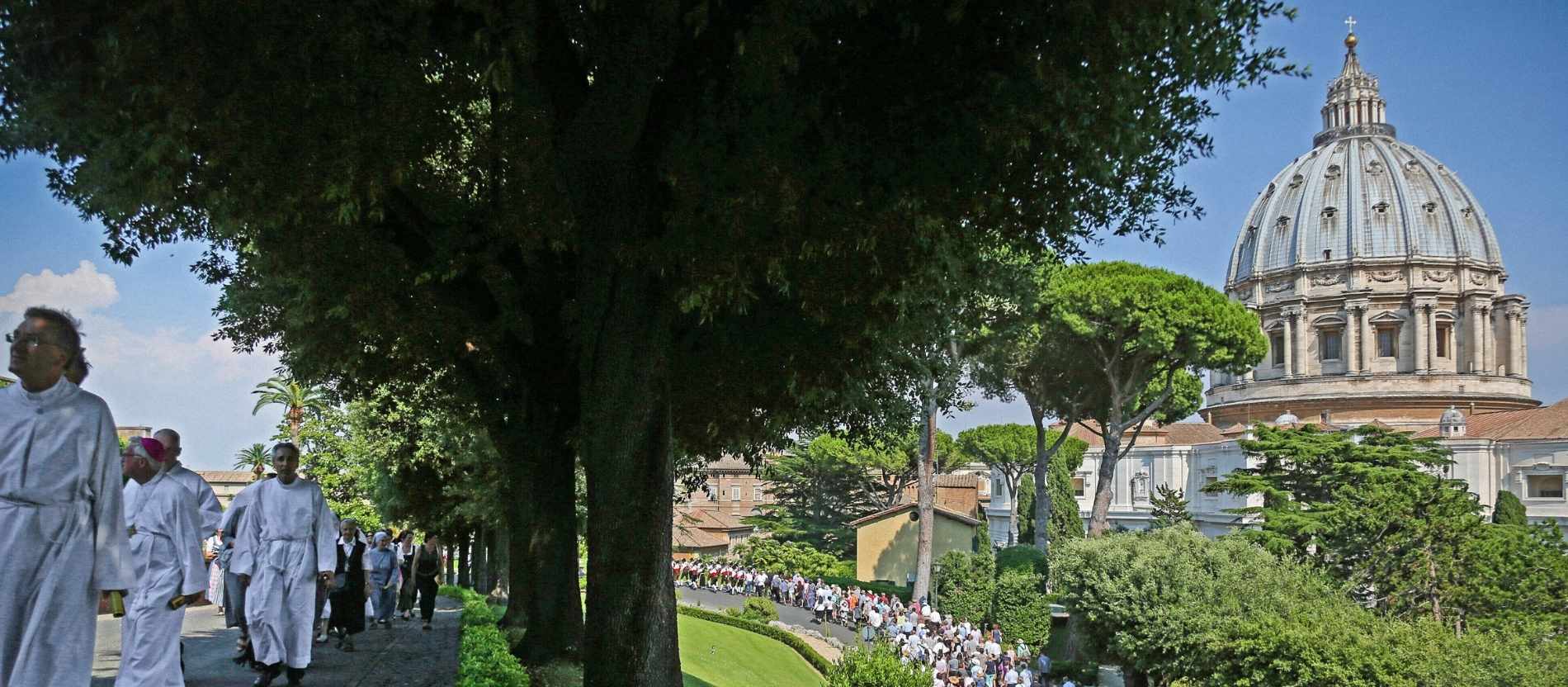 Radrennen im Vatikan: Ein Blick in besondere Gärten