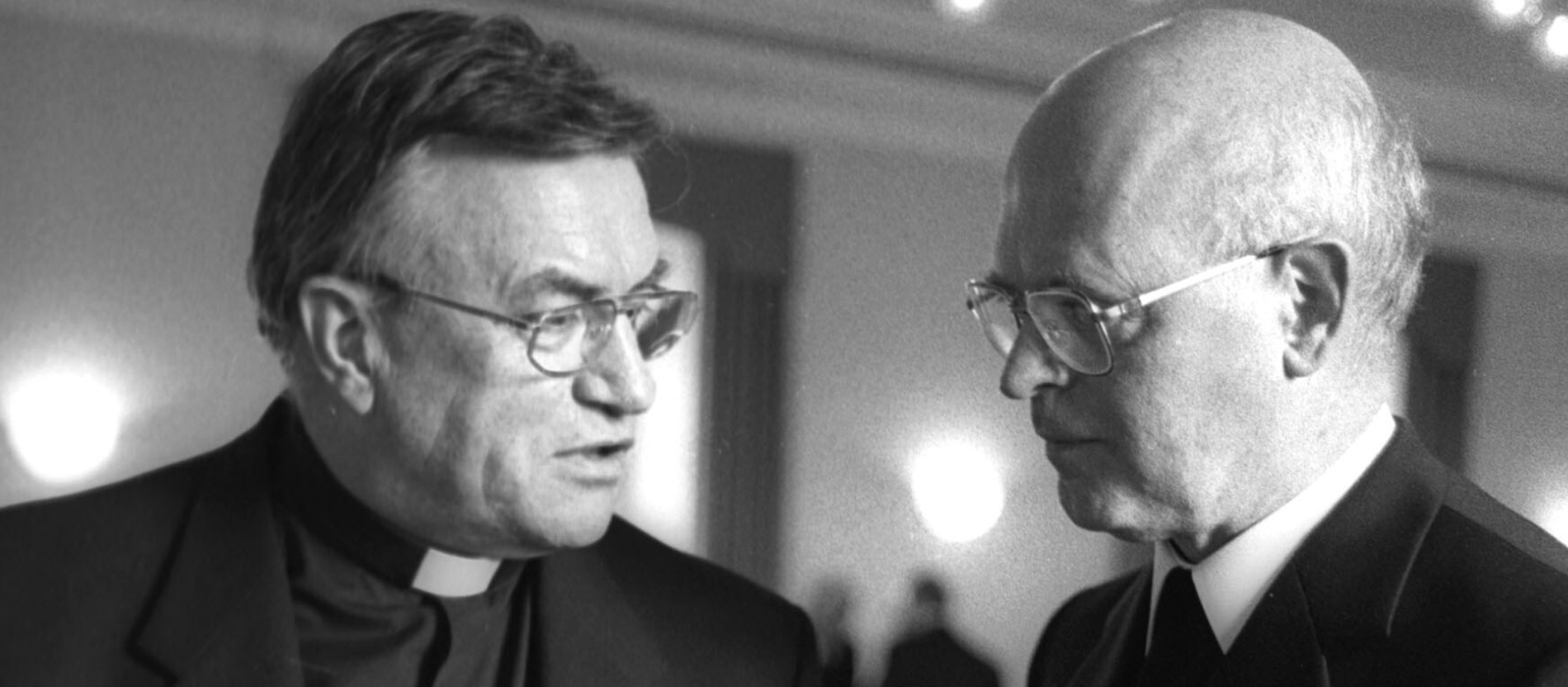 Bischof Karl Lehmann und Erzbischof Oskar Saier
