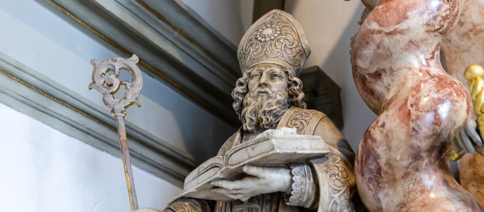 Figur des Heiligen Liborius in Paderborn