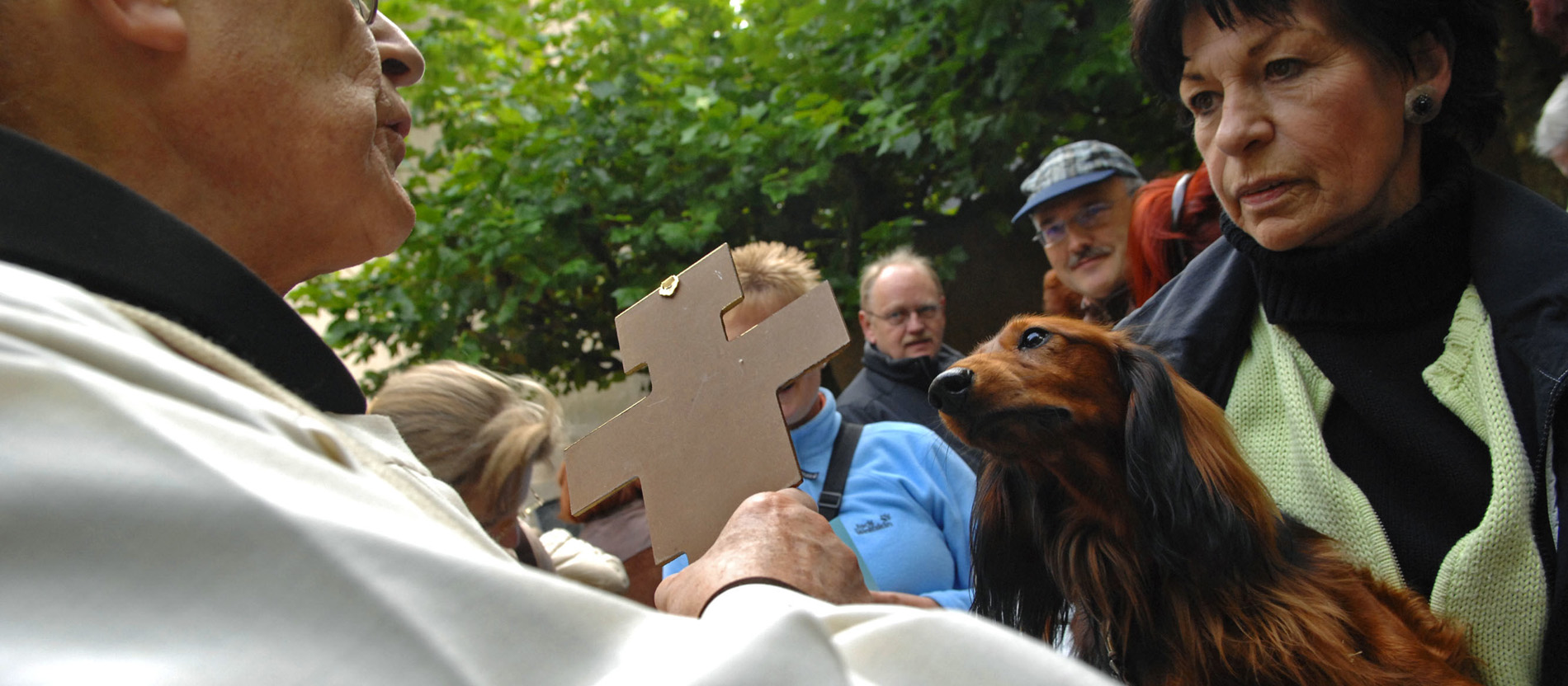 Kleintiersegnung in Neviges