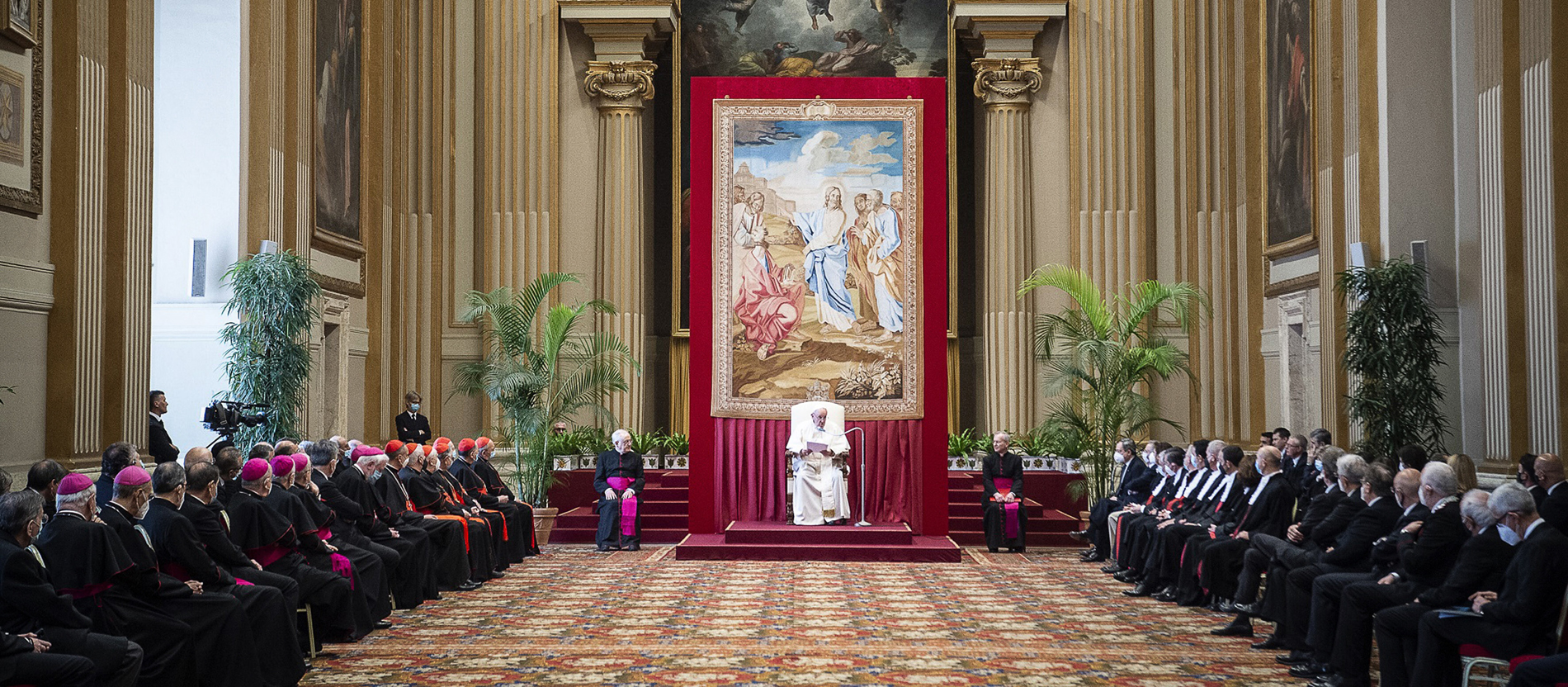 Papst Franziskus eröffnet das 92. vatikanische Justizjahr