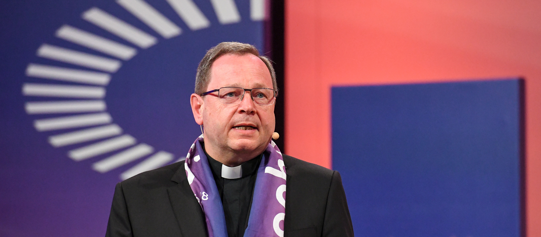 Bischof Georg Bätzing beim Ökumenischen Kirchentag in Frankfurt