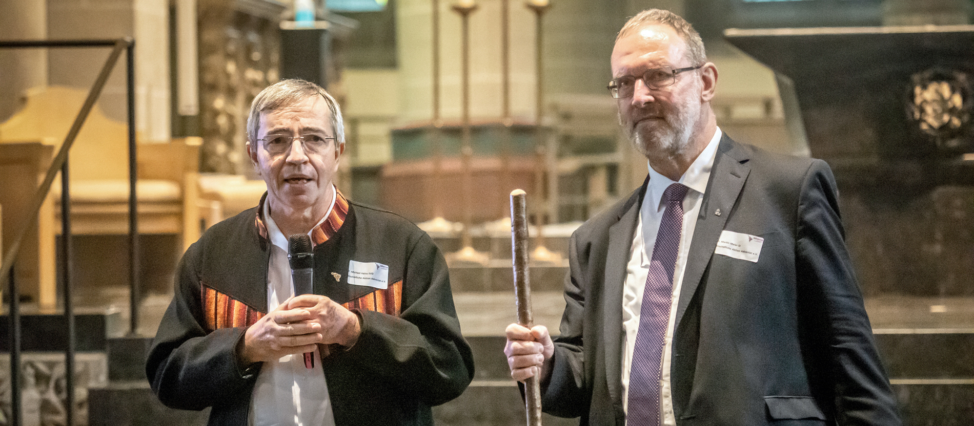 Heinz und Maier im Essener Dom