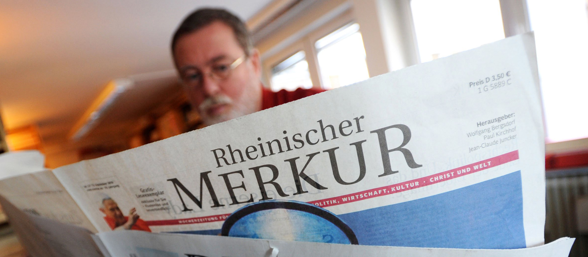 Im Jahr 2010 kam das endgültige Aus für die katholische Wochenzeitung "Rheinischer Merkur".