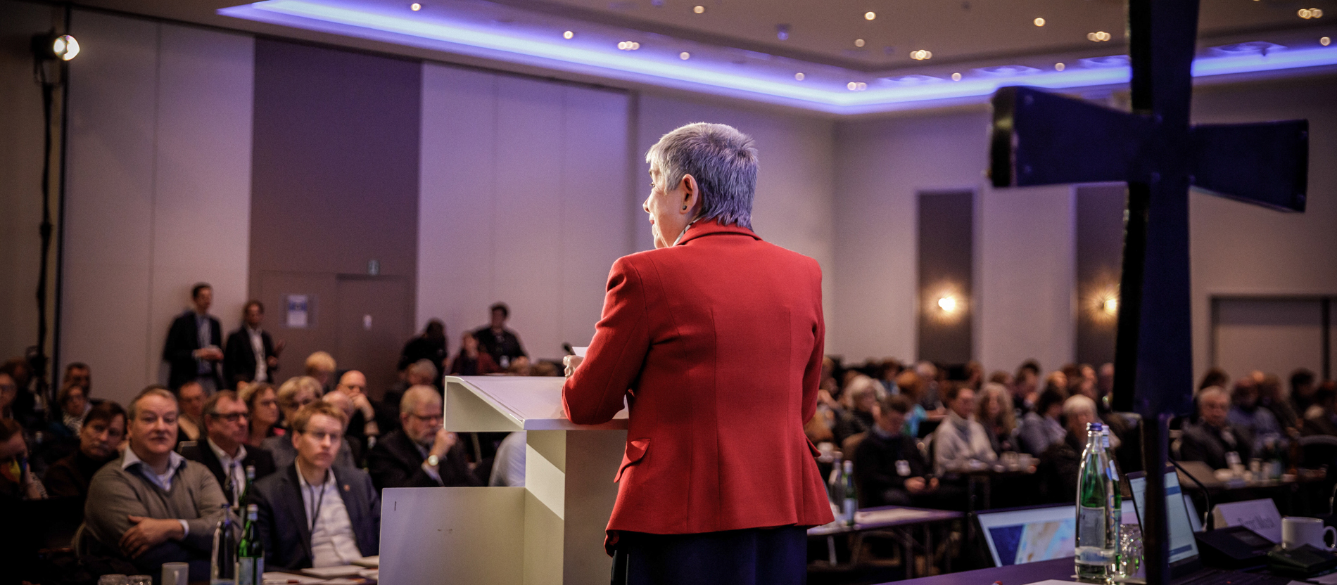 Irme Stetter-Karp spricht bei der ZdK-Vollversammlung in Berlin